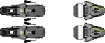 Salomon STH2 Oversize Ski Bindings Brake 3.5-12 Charcoal/yellow Used. Price: $89.00.
