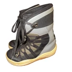 Vintage 90S K2 Custom Clicker Snowboard Boots Mens 10 Black Gray Retro Winter Pre-owned. Price: $75.00.