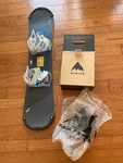 Head Flocka 110CM Snowboard & New Burton Grom Bindings (youth Size M) Used. Price: $238.95.