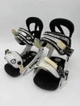 Burton Scribe Bindings Women Medium White Est Channel Ics Used. Price: $75.00.