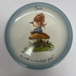 Vintage Gigi Collector's Edition Plate Smile" Girl Mushroom Bluebird 10.25 Used. Price: $14.99.