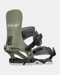 Rome Guild Snowboard Bindings Small (women's Us 6.5-8.5) Olive New 2025. Price: $209.97.