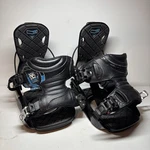 Flow Flite 2 Snowboard Bindings Black Blue Rear Entry Speed Large + Leash Used. Price: $84.99.