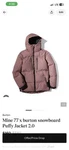 Mine 77 Puffy Jacket 2.0 Rare Burton Snowboards Men's Pre-owned. Price: $420.00.