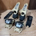 Marker Jester Pro 18 Ski Bindings 110MM Brakes Tan Used. Price: $199.99.