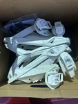White Salomon Spell Snowboard Bindings New. Price: $90.00.