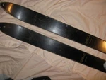 Antique Head 360, 190 Cm. Snow Skis W/ Salomon 444 Bindings. Used. Price: $40.00.