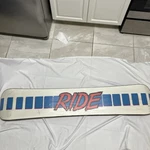 Ride Kx 1550 Snowboard 148CM Length Minor Scuffs White Stickers Bindings Used. Price: $130.00.