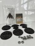 (3 Pairs) Burton Snowboard 3D Hinge Disc Re:flex Black (pair) Also 4X4 Hardware Used. Price: $59.00.