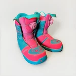 Burton Grom Youth Kids Snowboard Boots Size 1K Pink Blue Kitty Cat Pre-owned. Price: $36.00.