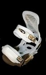 New Burton Est Snowboard Bindings Men (10+) W(11+) White & Gold Forward Lean. Price: $320.00.