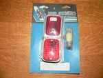 New Drag Specialties Baron Twin Marker Light Kit (red) #DS-280145. Price: $20.00.