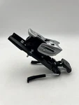 Fischer Xtr 13 Rail System Ski Binding Only Black Race Diagonal Toe Used. Price: $39.99.
