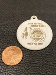 Vtg White Afl Cio Ladies Garment Ilgwu Workers Union Keychain Fob Tag. Price: $8.99.