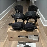 New Box! Head Nx Fay Black Women's Snowboard Bindings Size Small. Price: $99.99.