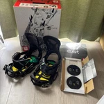 Burton CO2 Est Snowboard Binding Matte Black/yellow Used. Price: $138.37.