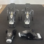 Look Spx Alpine Ski Bindings 3-10 95MM Brakes Iso 5355 Black/white Used. Price: $60.00.