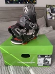 Flow Snowboard Bindings NX2-GT, Speed Entry, Size Large New. Price: $250.00.
