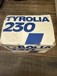 Tyrolia 230 Ski Bindings Excellent Condition Original Box Used. Price: $79.00.